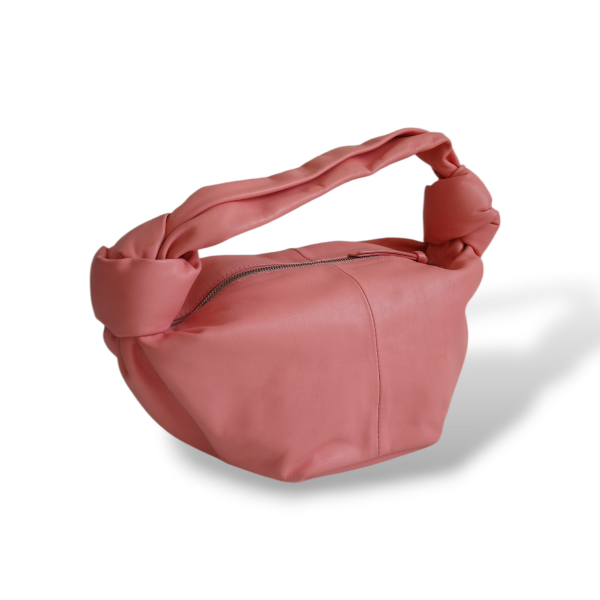 Bolsa Bottega Veneta Double Knot Rosa 