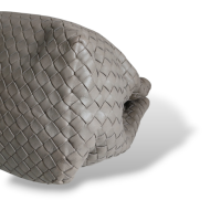 Bolsa Bottega Veneta Cinza Double Chain Bolsa Bottega Veneta Cinza Double Chain
