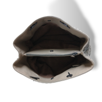 Bolsa Bottega Veneta Cinza Double Chain Bolsa Bottega Veneta Cinza Double Chain
