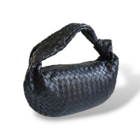 Bolsa Bottega Veneta Jodie Classic Fondant Preta Bolsa Bottega Veneta Jodie Classic Fondant Preta
