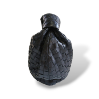 Bolsa Bottega Veneta Jodie Classic Fondant Preta Bolsa Bottega Veneta Jodie Classic Fondant Preta