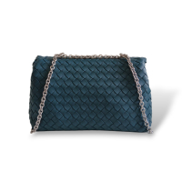 Bolsa Bottega Veneta Olimpia Azul Petróleo
