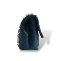 Bolsa Bottega Veneta Olimpia Azul Petróleo