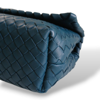Bolsa Bottega Veneta Olimpia Azul Petróleo