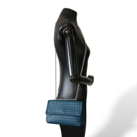 Bolsa Bottega Veneta Olimpia Azul Petróleo