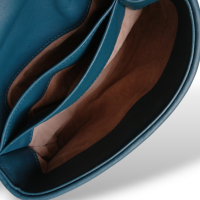 Bolsa Bottega Veneta Olimpia Azul Petróleo