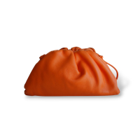 Bolsa Bottega Veneta Mini Pouch Laranja Bolsa Bottega Veneta Mini Pouch Laranja