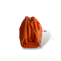 Bolsa Bottega Veneta Mini Pouch Laranja Bolsa Bottega Veneta Mini Pouch Laranja