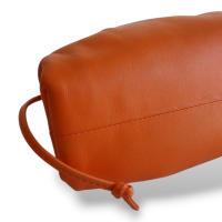 Bolsa Bottega Veneta Mini Pouch Laranja Bolsa Bottega Veneta Mini Pouch Laranja