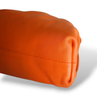Bolsa Bottega Veneta Mini Pouch Laranja Bolsa Bottega Veneta Mini Pouch Laranja