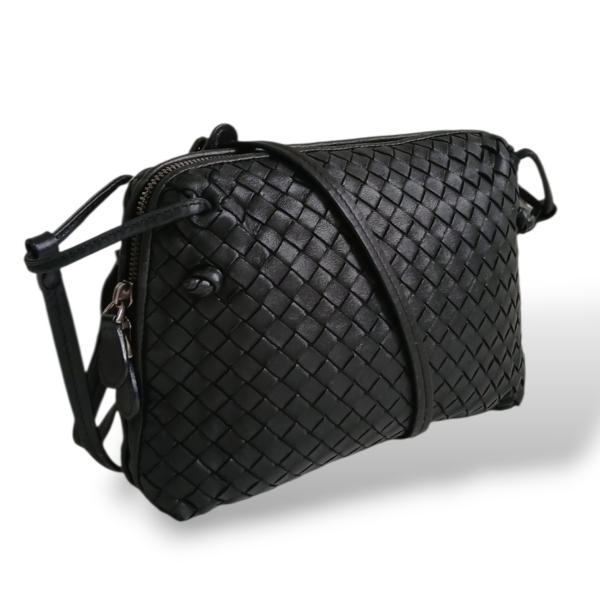 Bolsa Bottega Veneta Nodini Preta 