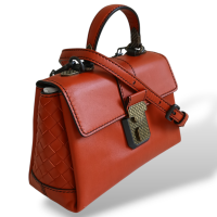 Bolsa Bottega Veneta Piazza Laranja