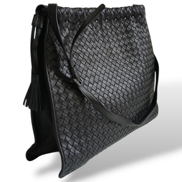 Bolsa Bottega Veneta Intrecciato Preta
