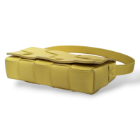 Bolsa Bottega Veneta Cassete Amarela