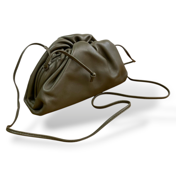 Bolsa Bottega Veneta Pouch Verde Musgo