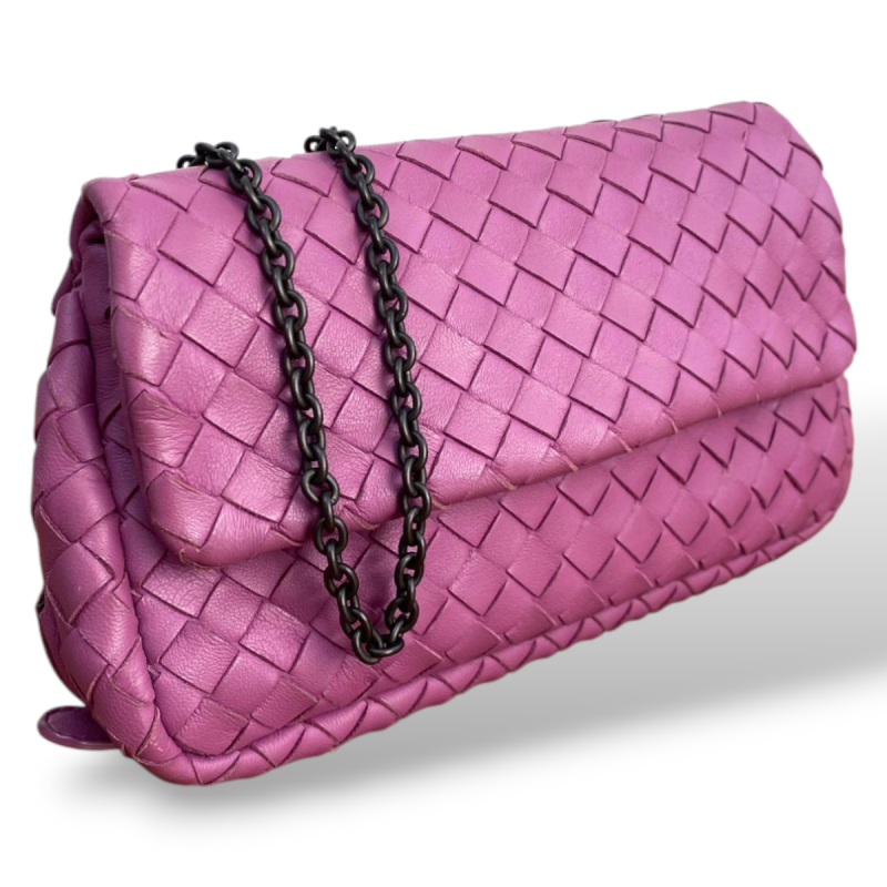 Bolsa Bottega Veneta Intrecciato Mini Messenger 