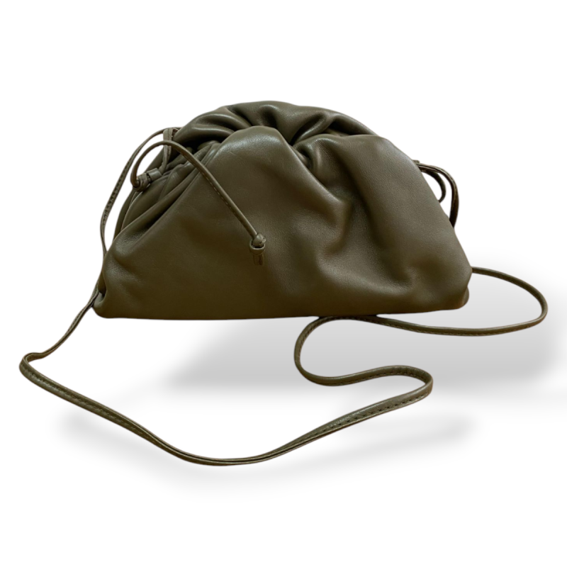 Bolsa Bottega Veneta Pouch Verde Musgo