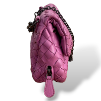 Bolsa Bottega Veneta Intrecciato Mini Messenger 