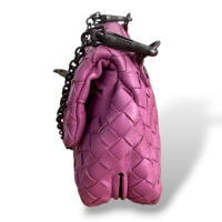 Bolsa Bottega Veneta Intrecciato Mini Messenger 