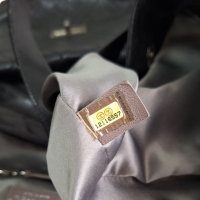 Bolsa Chanel Pocket Shoulder Couro Preta
