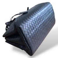 Bolsa Bottega Veneta Roma Preta 