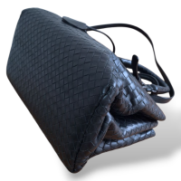 Bolsa Bottega Veneta Roma Preta 