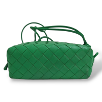 Bolsa Bottega Veneta Camera Loop Mini Verde 