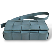 Bolsa Bottega Venetta Cassette Azul 