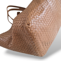 Bolsa Bottega Veneta Intrecciato Tote Bege  Bolsa Bottega Veneta Intrecciato Tote Bege