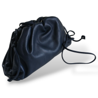 Bolsa Bottega Veneta Pouch Azul Marinho 