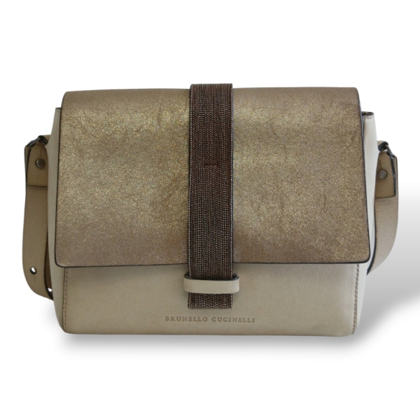 Bolsa Brunello Cucinelli Monili Bicolor