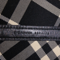 Bolsa Burberry Check Preta e Branca