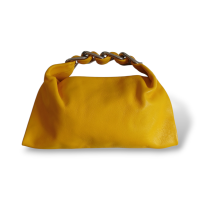 Bolsa Burberry Swan Amarela 