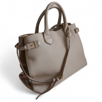 Bolsa Burberry House Check-Trimmed Banner Bege