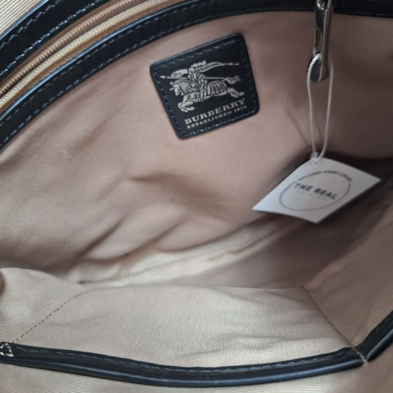 Bolsa Burberry Supernova Check Crossbody Dryden Canvas