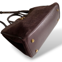 Bolsa Burberry em Suede Marrom Bolsa Burberry em Suede Marrom