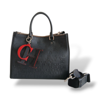 Bolsa Carolina Herrera Tote Preta 