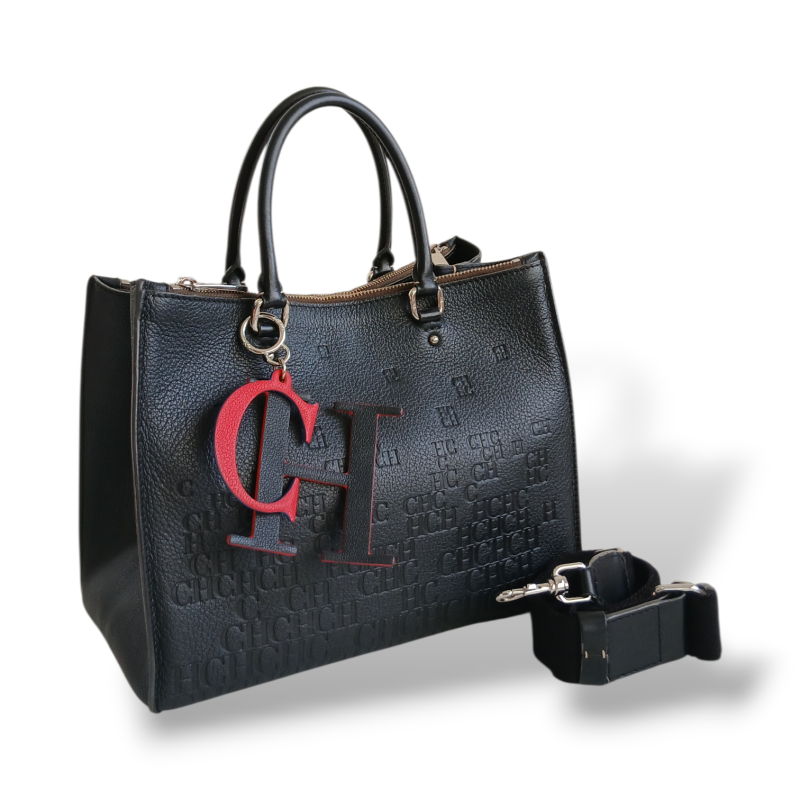 Bolsa Carolina Herrera Tote Preta 