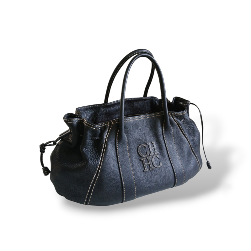 Bolsa Carolina Herrera Preta