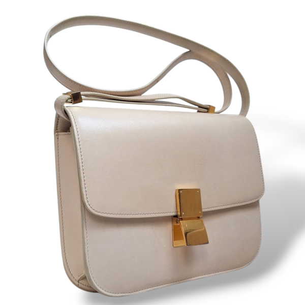 Bolsa Celine Classic Box Off -White Bolsa Celine Classic Box Off -White