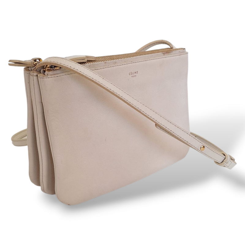 Bolsa Céline De Couro Off White 