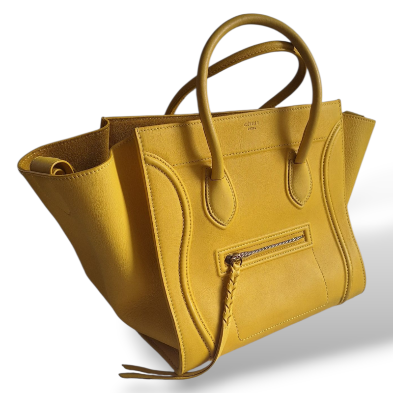 Bolsa Celine Luggage Amarela