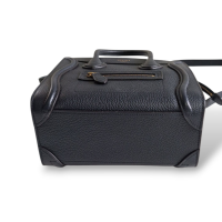 Bolsa Celine Luggage Mini Couro Marinho