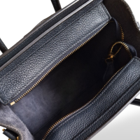 Bolsa Celine Luggage Mini Couro Marinho