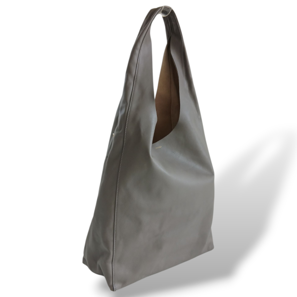 Bolsa Celine Soft Cabas Hobo Cinza