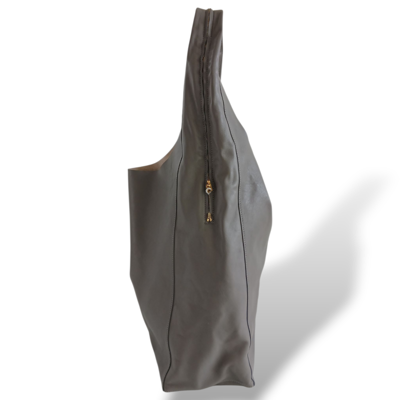 Bolsa Celine Soft Cabas Hobo Cinza