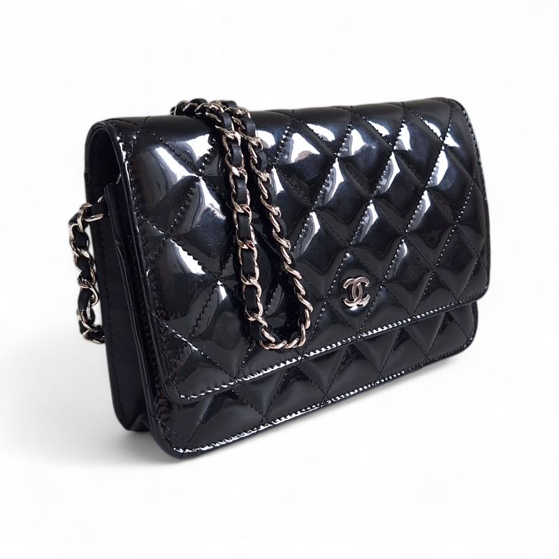Bolsa Chanel Woc Verniz Preto