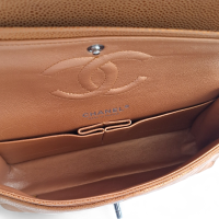 Bolsa Chanel Double Flap Bronze Média