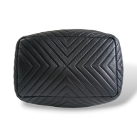 Bolsa Chanel Chevron Deerskin Preta