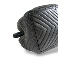 Bolsa Chanel Chevron Deerskin Preta